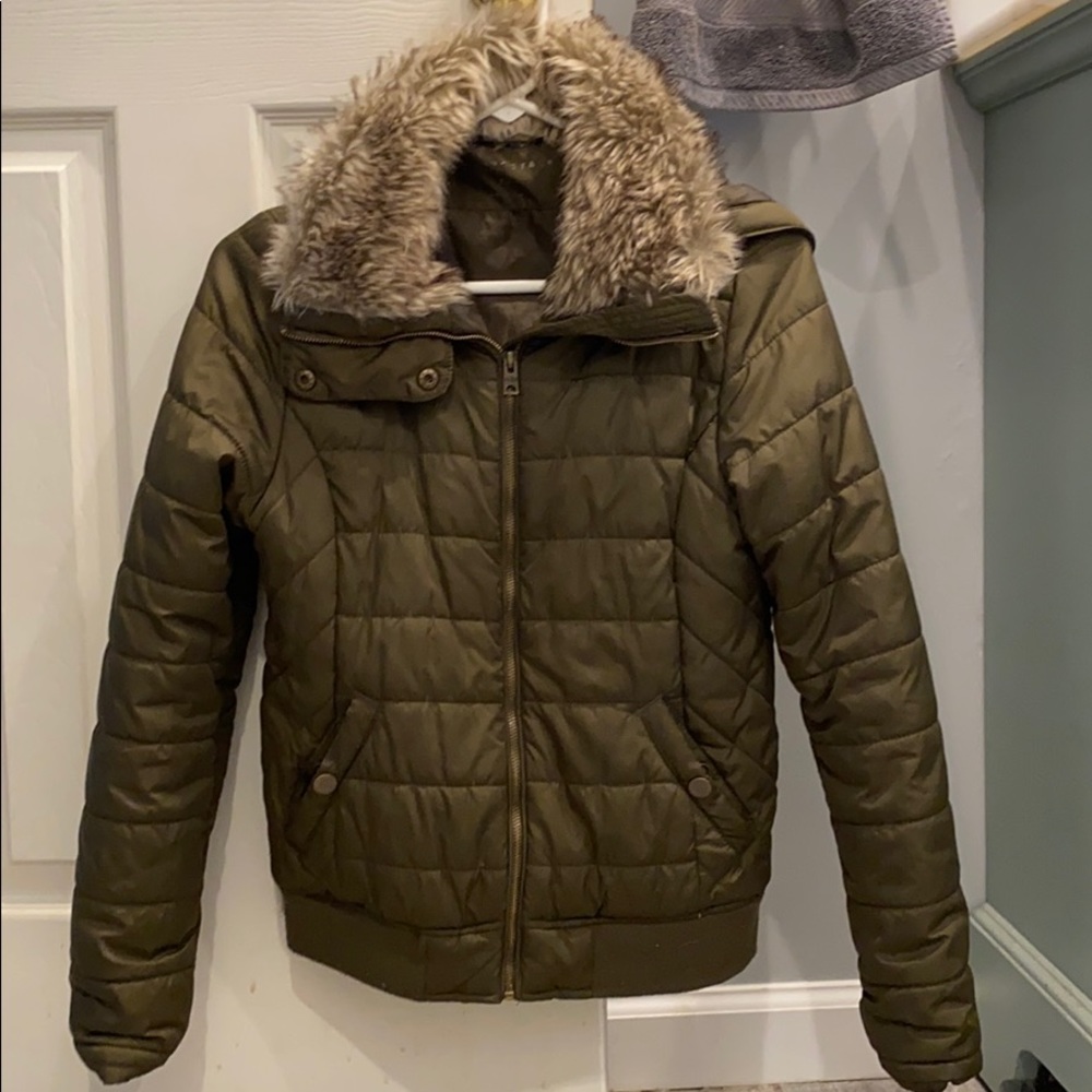 🔥Olive Green Winter Jacket